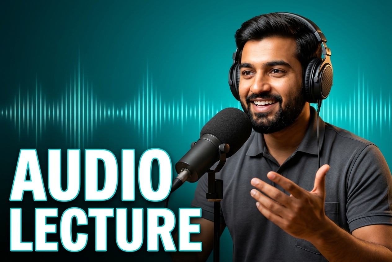 Audio Lecture — Aarav Sir