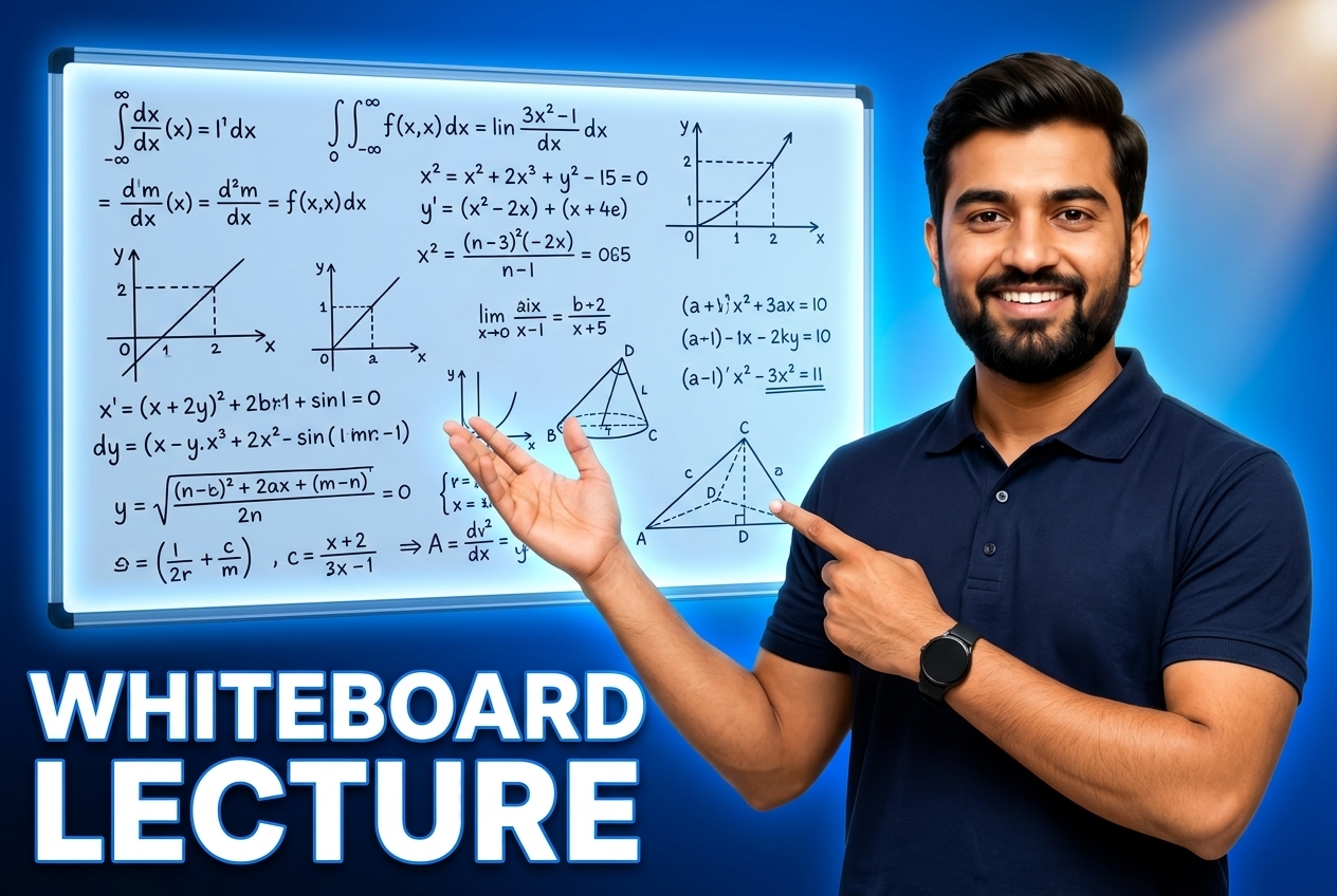 Whiteboard Lecture — Aarav Sir